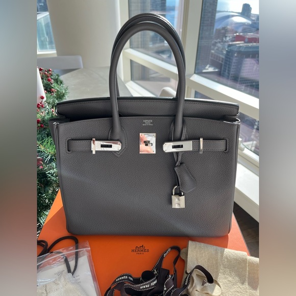 **sold. Authentic Hermes Birkin 30 - Picture 2 of 11